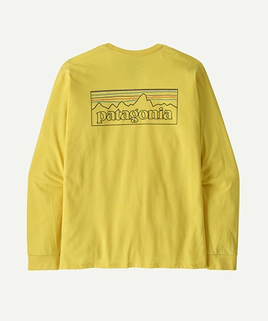 Men's Long-Sleeved P-6 Logo Responsibili-Tee