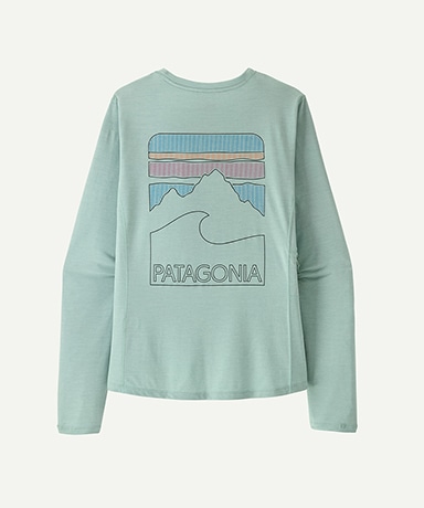 Women's Long Sleeved Capilene Cool Sun Shirt Peak Visions