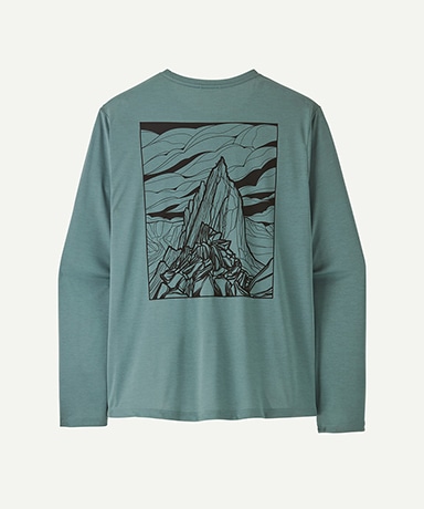 Men's Long Sleeved Capilene Cool Daily Shirt Cloud Crag