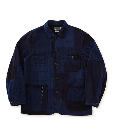 カセ染めサシコ ネンリンカバーオール