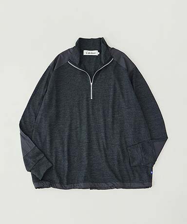 Merino Wool Half Zip Sweater