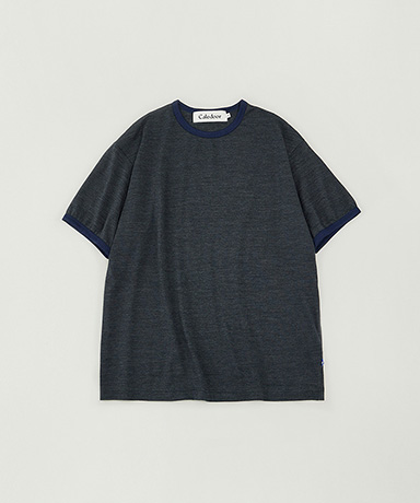 LOFTMAN別注 Light Merino Wool Ringer T-shirt