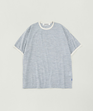 LOFTMAN別注 Light Merino Wool Ringer T-shirt