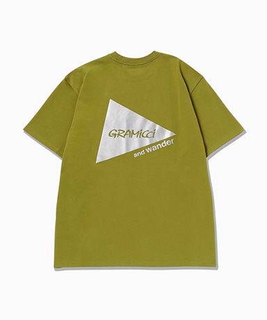 Gramicci × and wander Backprint S/S Tee