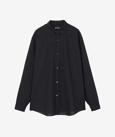 High Twisted Wool Relaxed Shirt (Unisex)