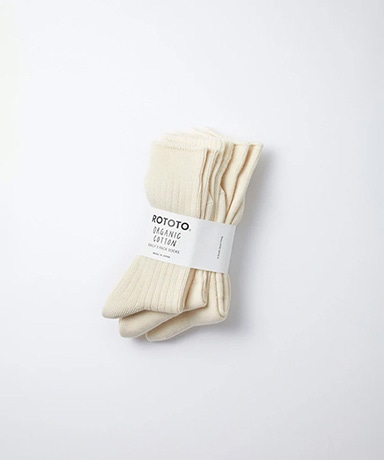 Organic Daily 3 Pack Crew Socks