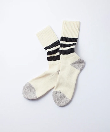 Coarse Ribbed Oldschool Crew Socks