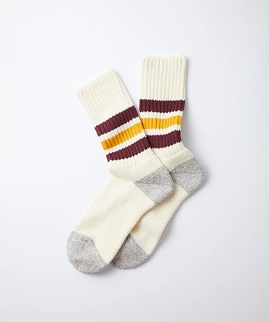 Coarse Ribbed Oldschool Crew Socks
