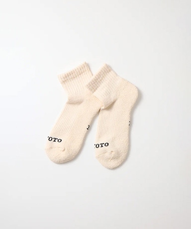 Hemp/Organic Cotton Pile Ankle Socks