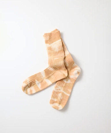 Tie Dye Ribbed Crew Socks