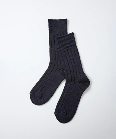 Organic Cotton Indigo Tone Socks
