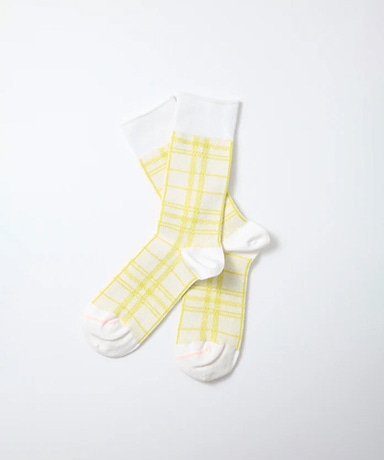 French Teatowel Pattern Socks