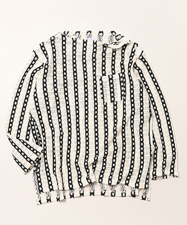 Basque Shirt - Stripe CP Crochet