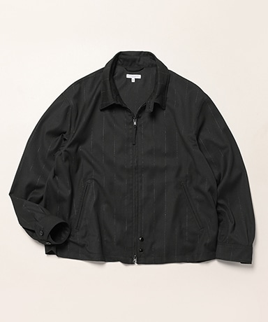 Claigton Jacket - Polyester Lurex Stripe