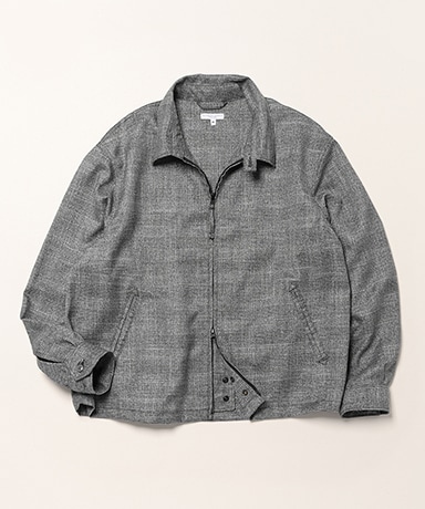 Claigton Jacket - Polyester Lurex Glen Plaid