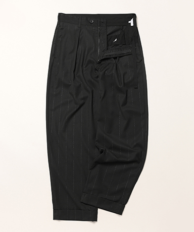 Carlyle Pant - Polyester Lurex Stripe