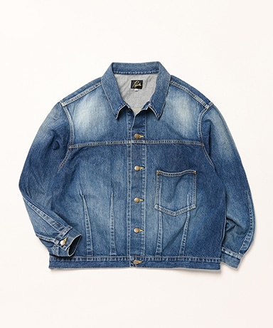 Darts Bottom Jean Jacket - 12oz Denim
