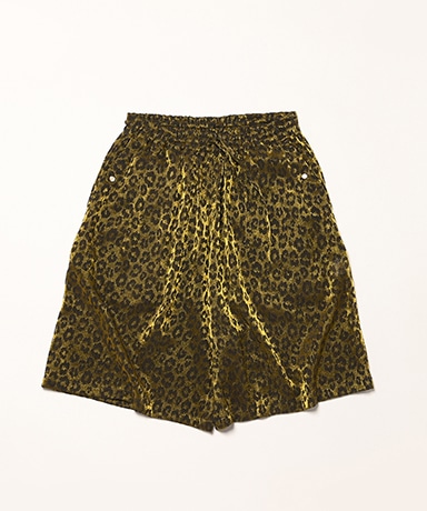String Cowboy H.D. Short - Rayon Leopard Jacquard