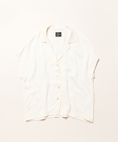 French Sleeve Blouse - Paisley Jacquard