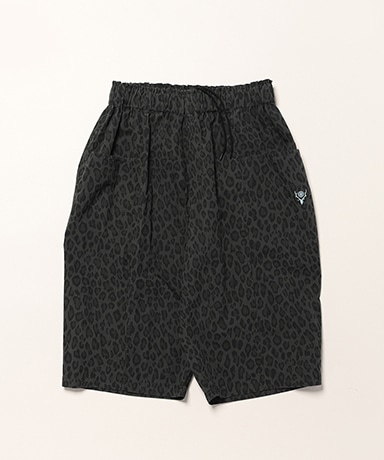 Army String Cropped Pant - C/N Poplin / Leopard