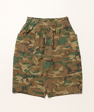 Army String Cropped Pant - Cotton Ripstop/Camo