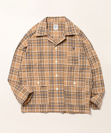 Ranger Shirt - Lawn Shirring / Plaid