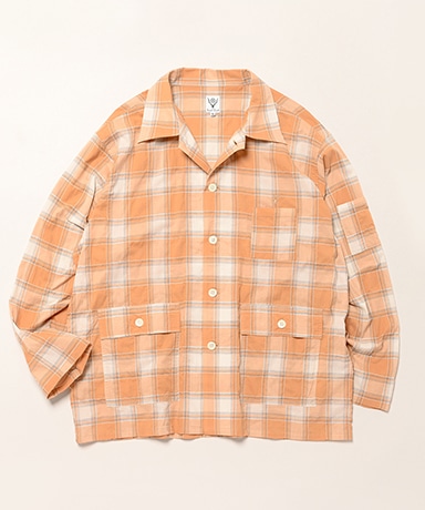 Ranger Shirt - Lawn Shirring / Plaid