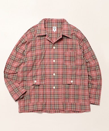 Ranger Shirt - Lawn Shirring / Plaid
