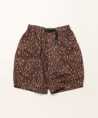Belted C.S. Short - Cotton Grosgrain / Printed