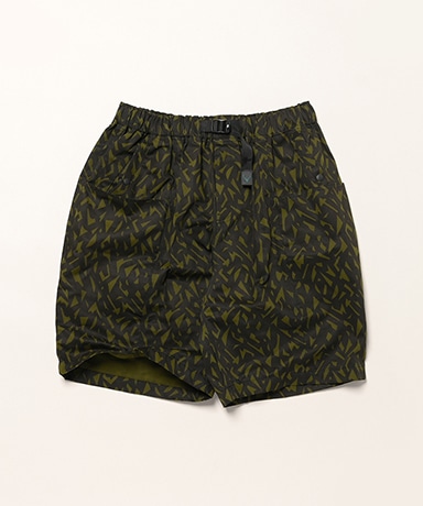 Belted C.S. Short - Cotton Grosgrain / Printed