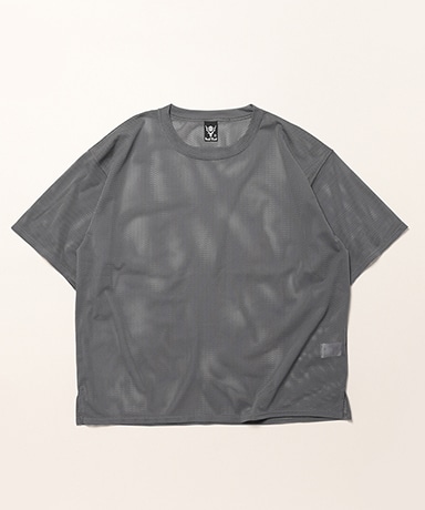 S/S Crew Neck Shirt - Knit Mesh