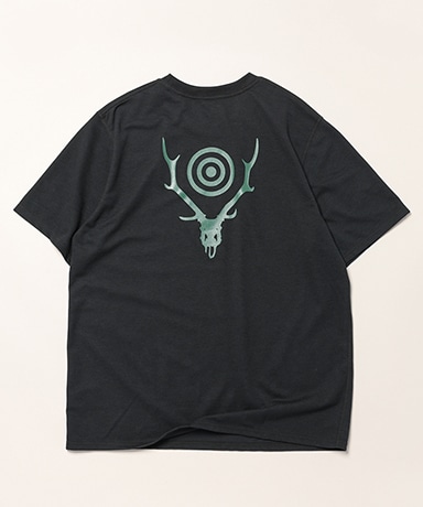 S/S Crew Neck Tee - Skull & Target