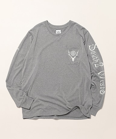× Foxfire L/S Round Pocket Tee - SCORON
