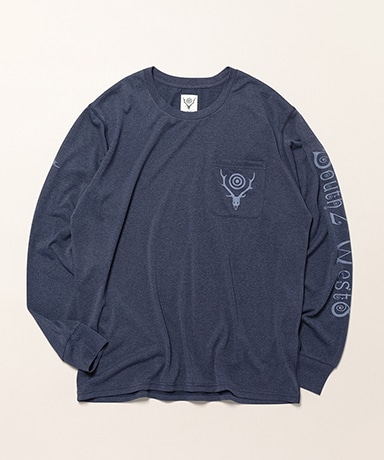 × Foxfire L/S Round Pocket Tee - SCORON