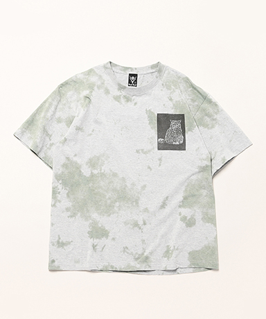 South2 West8 x F.KITAMURA S/S Tee - C/PE Jersey / Cat