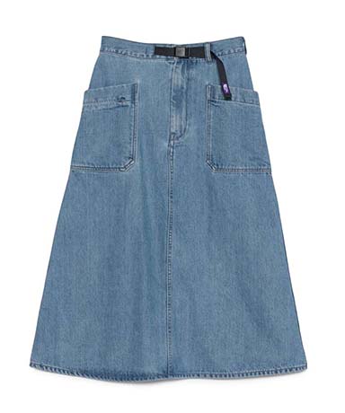 Denim Field Skirt