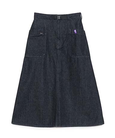 Denim Field Skirt