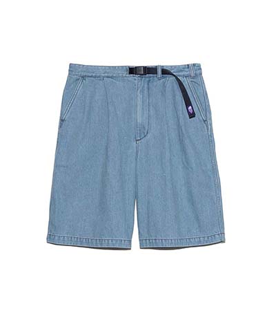 Denim Tuck Field Shorts