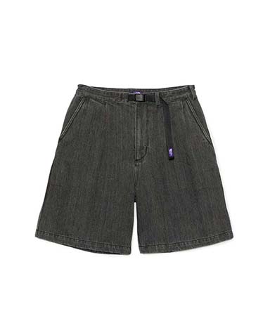 Denim Tuck Field Shorts