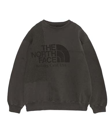 Field Patchworked Crewneck Sweatshirt