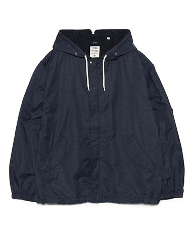 Nylon Twill Hooded Jacket