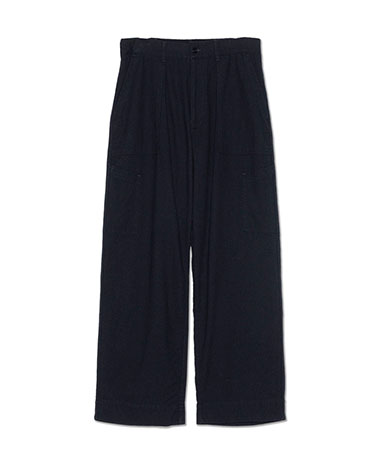 Silk Nep Cotton Twill Deck Pants