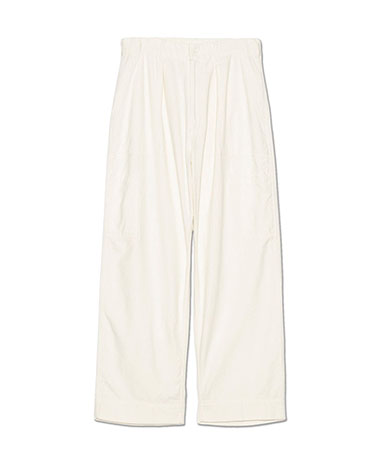 Silk Nep Cotton Twill Deck Pants