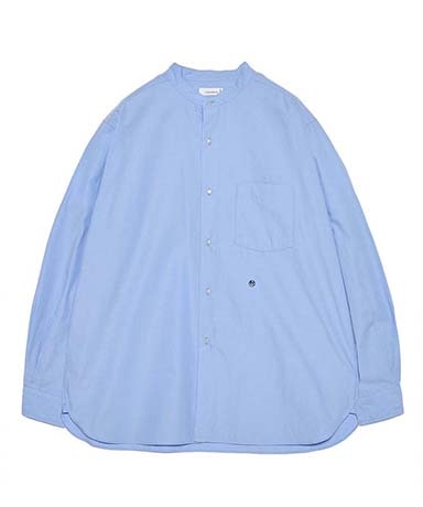 Band Collar Wind Shirt