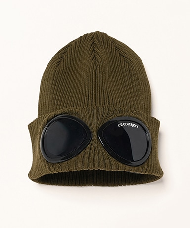 Cotton Goggle Beanie