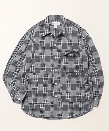 Digs Crew Half - Random Patchwork Plaid