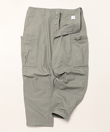 Overgrown Pants 4/5 - Army Ripstop