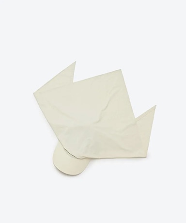Nylon Detachable Scarf 6Panel Cap