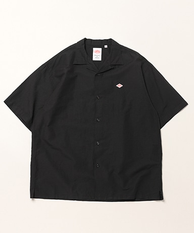 Men's Cotton Linen Slub Open-Collar Shirt