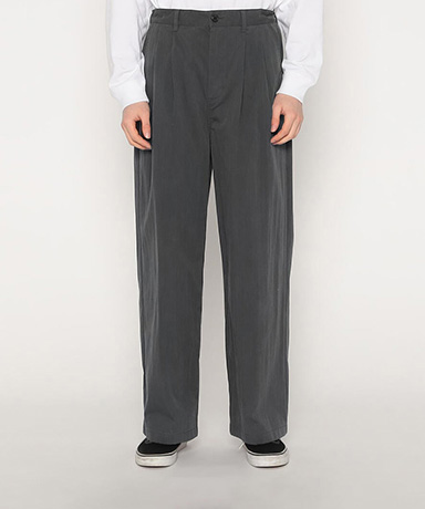 Men’s C/N Twill Double Pleated Easy Pants